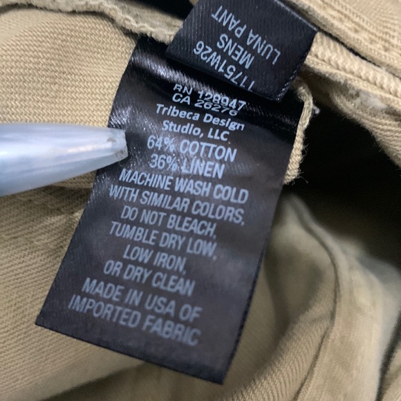 Nili Lotan mens Luna pants- 29 - Picture 8 of 9